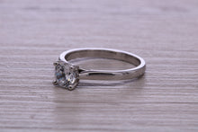Load image into Gallery viewer, 0.70 carat Round cut Natural Diamond set Solitaire