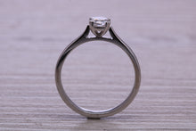 Load image into Gallery viewer, Beautiful Diamond Solitaire, Certified Diamond, Choice of Diamond Sizes and Precious Metal