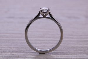 Beautiful Diamond Solitaire, Certified Diamond, Choice of Diamond Sizes and Precious Metal
