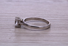 Load image into Gallery viewer, One Carat Certified Diamond set Platinum Solitaire