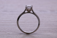 Load image into Gallery viewer, One Carat Certified Diamond set Platinum Solitaire