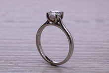 Load image into Gallery viewer, One Carat Certified Diamond set Platinum Solitaire