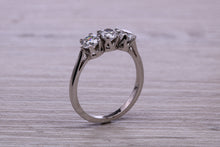 Load image into Gallery viewer, One and Quarter carat Trilogy Diamond set Ring