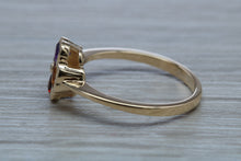 Load image into Gallery viewer, Four Clover Leaf Multi Gemstone set Ring