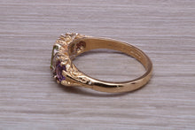 Load image into Gallery viewer, Multi Gemstone set Yellow Gold Ring