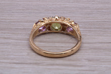 Load image into Gallery viewer, Multi Gemstone set Yellow Gold Ring
