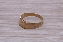 Load image into Gallery viewer, Small Signet ring,high polished finish. suitable for ladies and gents of all ages, available in your choice pf precious metals