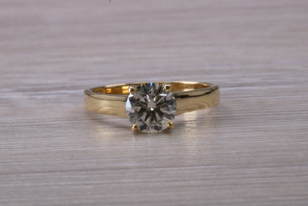 D Colour One Carat GIA Certified Diamond Solitaire