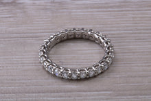 Load image into Gallery viewer, Stunning One carat Full Circle set Platinum Diamond Band