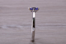 Load image into Gallery viewer, Dainty AAA grade Marquise cut Tanzanite Solitaire