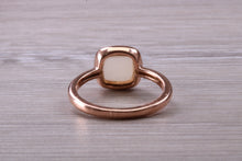 Load image into Gallery viewer, Cabochon cut Moonstone set Rose Gold Ring