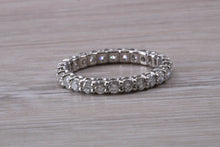 Load image into Gallery viewer, Stunning One carat Full Circle set Platinum Diamond Band