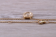 Load image into Gallery viewer, Beautiful and Elegant yet simple Diamond set Necklace in 18ct Yellow Gold