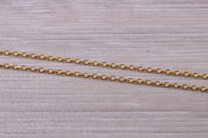 Beautiful and Elegant yet simple Diamond set Necklace in 18ct Yellow Gold