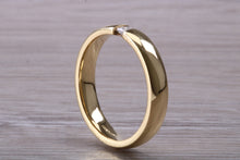 Load image into Gallery viewer, Radiant cut Diamond Tension set Chunky Band