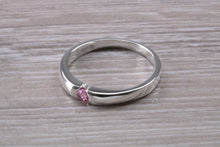 Load image into Gallery viewer, Natural Pink Sapphire Petite Ring