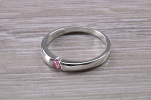 Natural Pink Sapphire Petite Ring