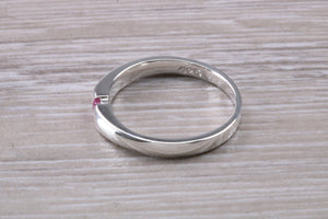 Natural Pink Sapphire Petite Ring