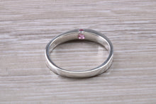 Load image into Gallery viewer, Natural Pink Sapphire Petite Ring