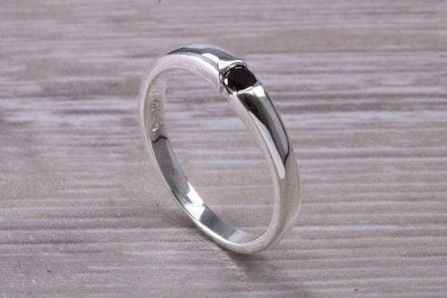 Petite Black Diamond Ring