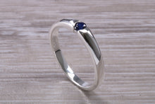 Load image into Gallery viewer, Natural Blue Sapphire Petite Ring