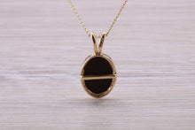 Load image into Gallery viewer, Very Fiery Natural Opal Yellow Gold Necklace