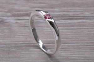 Natural Pink Sapphire Petite Ring