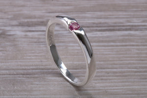 Natural Pink Sapphire Petite Ring