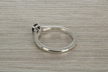 Load image into Gallery viewer, Natural Blue Sapphire Solitaire Ring