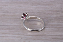 Load image into Gallery viewer, Cabochon cut Amethyst Solitaire