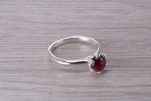 Load image into Gallery viewer, Cabochon cut Amethyst Solitaire