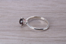 Load image into Gallery viewer, Cabochon cut Amethyst Solitaire