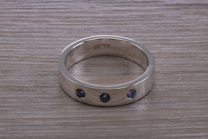 Tanzanite set Chunky Band
