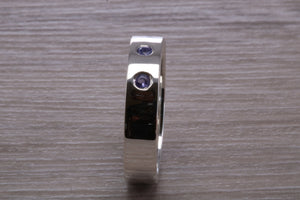 Tanzanite set Chunky Band
