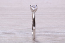 Load image into Gallery viewer, Dainty Four Claw set One carat Moissanite Diamond Solitaire