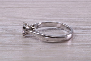 Two carat Mossainte Platinum Solitaire