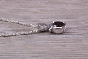 Amethyst Necklace Made From Solid Sterling Silver