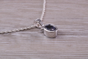 Iolite Necklace Made From Solid Sterling Silver
