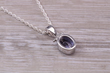 Load image into Gallery viewer, Iolite Necklace Made From Solid Sterling Silver