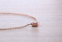 Load image into Gallery viewer, Elegant Quarter carat Diamond Solitaire Necklace, Available in Your Choice of Metals
