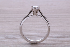 Two carat Mossainte Platinum Solitaire