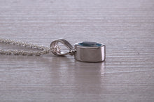Load image into Gallery viewer, Sky Blue Topaz Necklace Made From Solid Sterling Silver