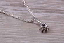 Load image into Gallery viewer, Amethyst C Z Necklace. Made From Solid Sterling Silver
