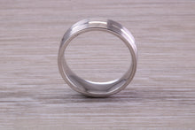 Load image into Gallery viewer, Sterling Silver 6 mm Wide Fashioned Band
