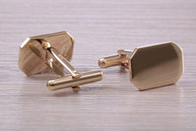 Load image into Gallery viewer, Solid and Heavy Gold Cufflinks