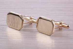 Solid and Heavy Gold Cufflinks