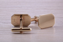 Load image into Gallery viewer, Solid and Heavy Gold Cufflinks