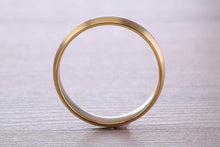 Load image into Gallery viewer, Gents Two Tone Gold 6 mm wide Band