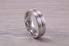 Load image into Gallery viewer, Sterling Silver 6 mm Wide Fashioned Band