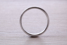 Load image into Gallery viewer, Sterling Silver 6 mm Wide Fashioned Band